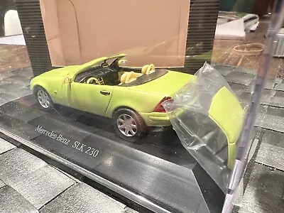 Rare Mercedes-Benz SLK 230 Retractable Electric Green 1:43 Scale NIB HERPA • $24.95