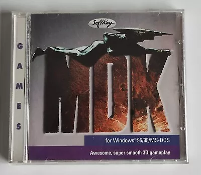 MDK (Murder Death Kill) For Windows 95/98/MS-DOS + Install File For Win 7 & 10 • £4.99