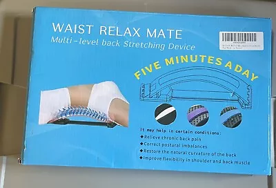 Waist Relax Mate Multi Level Back Stretching Device Relieve Chronic Pain  • $17.99