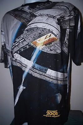 $499.99 • Buy 2001 A SPACE ODYSSEY Stanley Kubrick MOVIE All Over Print Cotton 2XL T-Shirt NEW