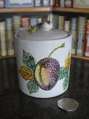 Small Italian Fig /Jam Pot With Spoon • £9.99