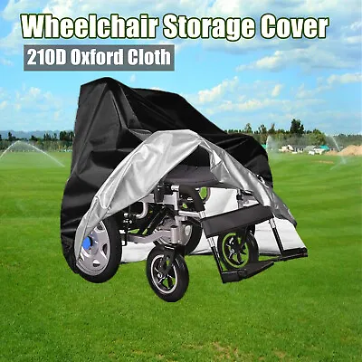 Mobility Scooter Electric Wheelchair Seat Cover Waterproof Snow Dust UV Protect • $22.80