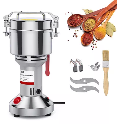 750g Electric Grain Mill Herbs Grinder Safety Upgraded Spice Grinder Pulverizer • $60.99