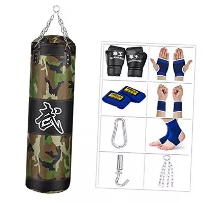  Punching Bag For Man Women Kids Indoor/Garden Boxing Bag 3.3ft Camouflage • $54.31