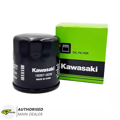 Kawasaki Oil Filter 16097-0008 | Z ZXR ZZR ER-6 EN500 ZX-10R ZX-6R Etc | Genuine • £11.70