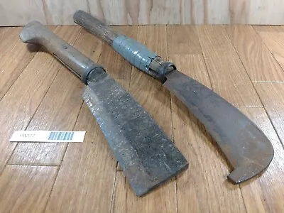 BROKEN DAMAGED Japanese Vintage Carpentry Tool NATA AXE ONO Hatchet SET PA377 • $78.71