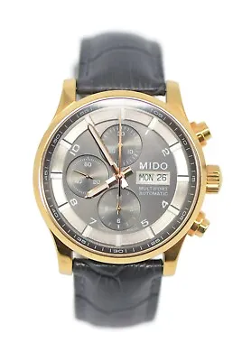 Mido Multifort Chronograph Stainless Steel Watch M005614A • $1000