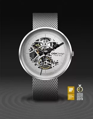 £89.99 • Buy Ciga Design M021-sisi-w13 Michael Young Solid S/steel Auto-mechanical Mvmt Watch