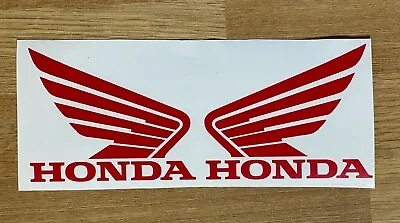 Honda Wing Motorcycle ATV Quad Tank Decal Sticker X2 • £4.10