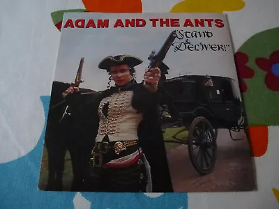 Adam And The Ants Stand & Deliver Original 1981 Cbs Records 7  Vinyl Single • £5