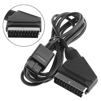 Scart Video AV RGB Cable Cord Lead For N64 SNES Gamecube PAL NTSC System • $12.66