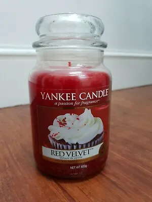 Red Velvet Yankee Candle Large Jar Red • £49.99