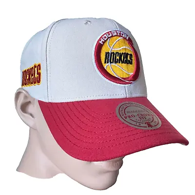 Mitchell & Ness Houston Rockets NBA Game On Pro Snapback Hat Cap • $26.97