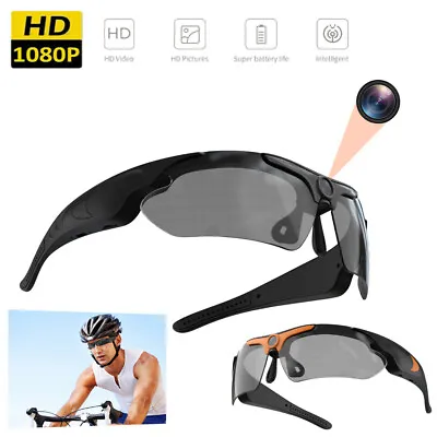 FULL HD 1080P Glasses Camera Sunglasses Eyewear Digital Video Audio Recorder • $25.64