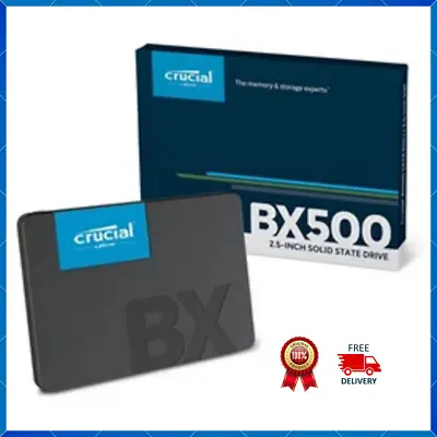 £45.48 • Buy Crucial BX500 SSD 240GB 480GB MX500 SATA 2.5  Solid State Hard Drive Brand New