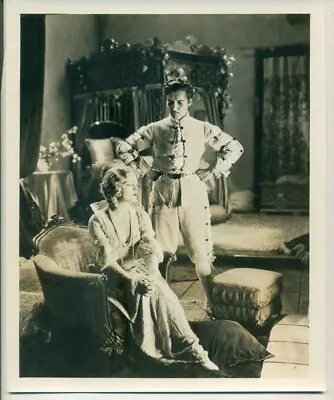 RONALD COLMAN VILMA BANKY Two Lovers Orig 1928 Movie Photo Sitting In Chair • $21.95