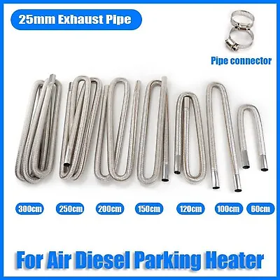 Air Diesel Heater Exhaust Pipe Stainless Steel Tube Gas For Car Truck Parking • $21.49