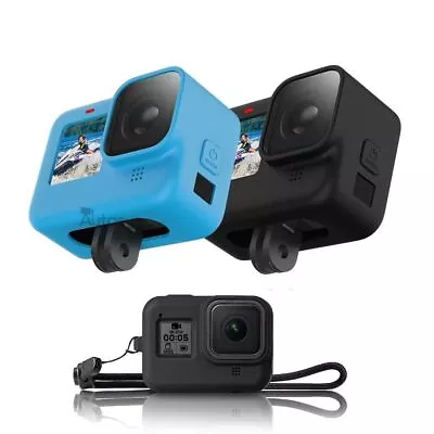 Soft Rubber Silicone Case Sports Camera Accessories For Go Pro 12/11/10/9/8 • $13.21