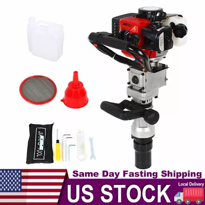 32cc Gas Powered T-Post Driver 2 Stroke Pole Pounder Pile Driver Hammer Portable • $208.05