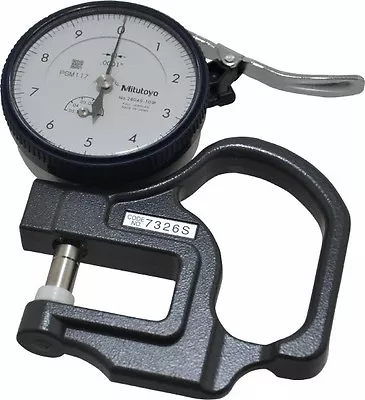 Mitutoyo 7326A Dial Thickness Gage: 0 - 0.05  Range 0.00005  Grad 2  Dial Diam • $253.62