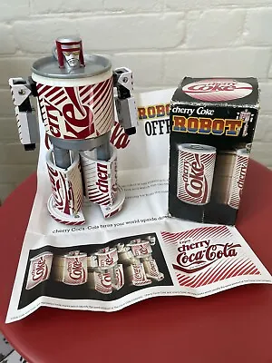 Cherry Coke Coca Cola Robot Transforming Can  • £49.99