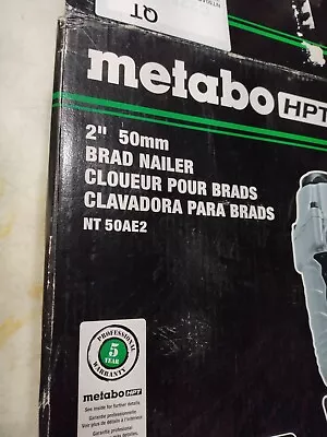 Metabo HPT (NT 50AE2) - 18 Gauge (2 ) Brad Nail Gun Nailer(Parts Item)See Picts • $30