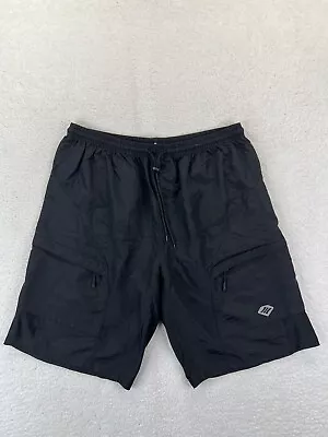 Santic Mountain Bike Shorts Mens Size 3XL/Size 40 Black Stretch Draw String • $14