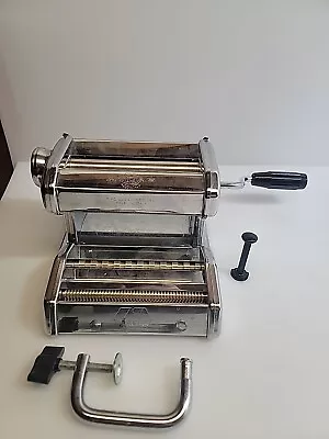 Vintage Atlas Pasta Maker Tipo Lusso Model No. 150 Made In Italy • $28.97