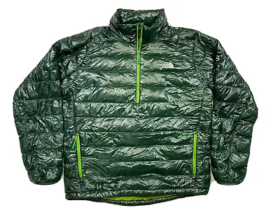 Rare North Face Summit Series 900 Green Down Jacket Men's Size Large • $199.95