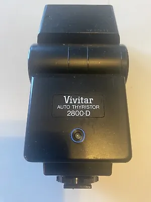 Vivitar Auto Thyristor 2800-D Flash • $6