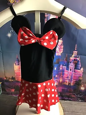 Disney Minnie Mouse Girls Bathing Suit Size Medium-preowned  • $4.50