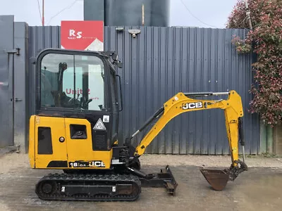 JCB 16 C-1 Year 2018 1.7t 2387 Hours CAB Mini Excavator / Digger £12450+VAT • £14940