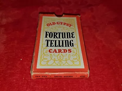 Vintage Old Gypsy Fortune Telling Cards 36 Cards By Whitman • $19.99