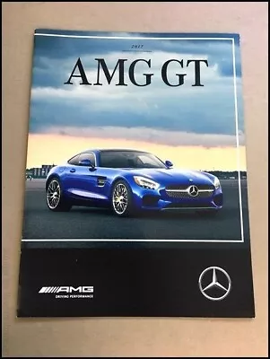 2017 Mercedes Benz AMG GT 24-page Original Car Sales Brochure Catalog - GTS S • $23.96