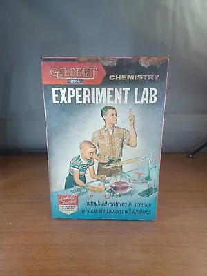 1950s Gilbert Chemistry Experiment Lab Vintage Toy 12036 RARE Metal Box Only • $19.99