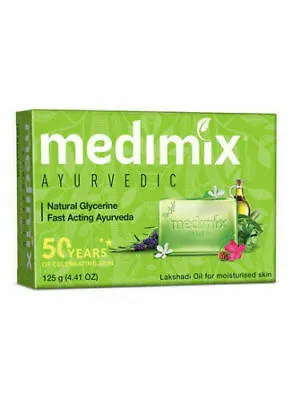 Medimix Natural Glycerin Moisturising Soap 125gm Free Shipping World Wide • $13.98