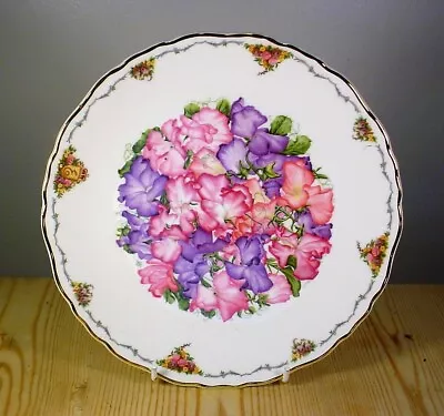 Royal Albert Queen Mother's Favourite Flowers Plate - Sweet Peas • £4.99