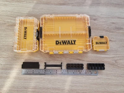 £9.75 • Buy Dewalt TSTAK Mini Tough Case Full Size Tough Case Bit Holders Fits TSTAK Caddy 
