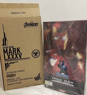 Hottoys 1/6 Avengers Endgame Mms543d33 Iron Man Mark Lxxxv Mk85 Battle Damage V • $580