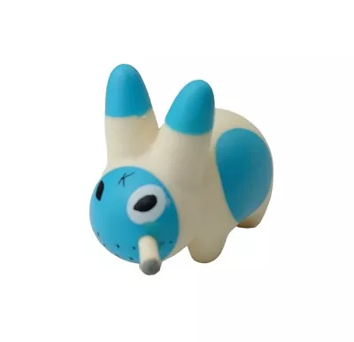 Kidrobot Kozik Series 2 Mini Labbit 1.5  Blue Polka Dot Art Figure • $13.99