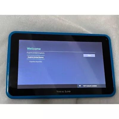 Visual Land Prestige 7G Blue Internet Tablet Android OS Tablet Model ME-7G-8GB • $50