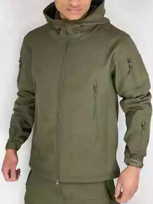 Tactical Softshell Jacket Khaki • $165