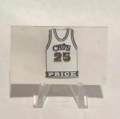Mark Price #25 Cleveland Cavaliers Cavs White Jersey Metal Hat Pin Pinback Badge • $7.99
