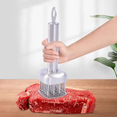 New Meat Tenderizer Stainless Steel Home Sharp Needle Professional Kitchen Tool • $14.16