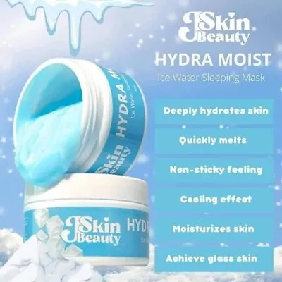 Jskin Beauty Hydra Moist Ice Water Sleeping Mask Sleeping Mask For Women UK • £18
