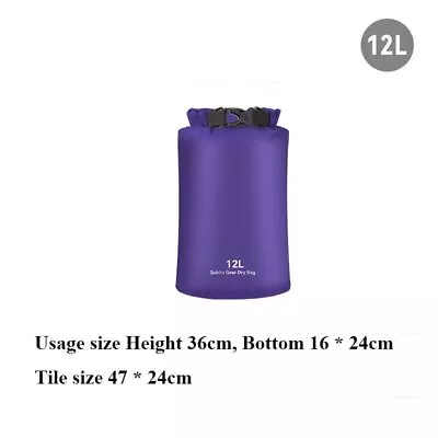 Multicolors Dry Bag 3L/5L/12L/20L/35L Sack Storage Pouch  Camping Hiking • $18.45