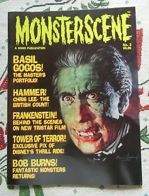 Monsterscene : No 3 : 1995 : Hammer/bob Burns/mary Shelley's Frankensteiin Etc • $12.87