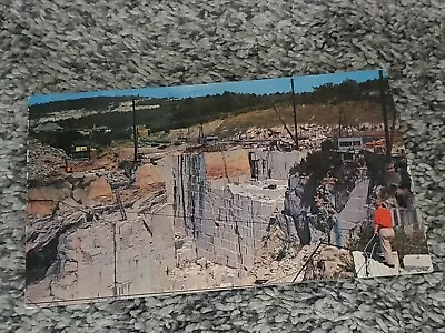 Rock Of Ages Granite Quarry Barre Vermont 1959 Vintage Real Photo Postcard RPPC  • $2