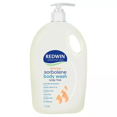 Redwin Sorbolene Body Wash With Vitamin E 1L • $12.59