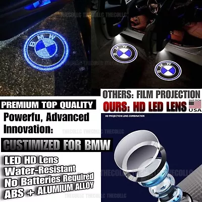 Car Door Lights Logo Projector BMW Puddle Lights For E39 E53 E52 528i • $29.97